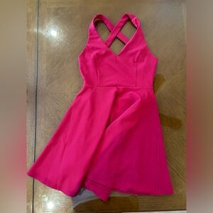Lulus mini dress Barbie pink